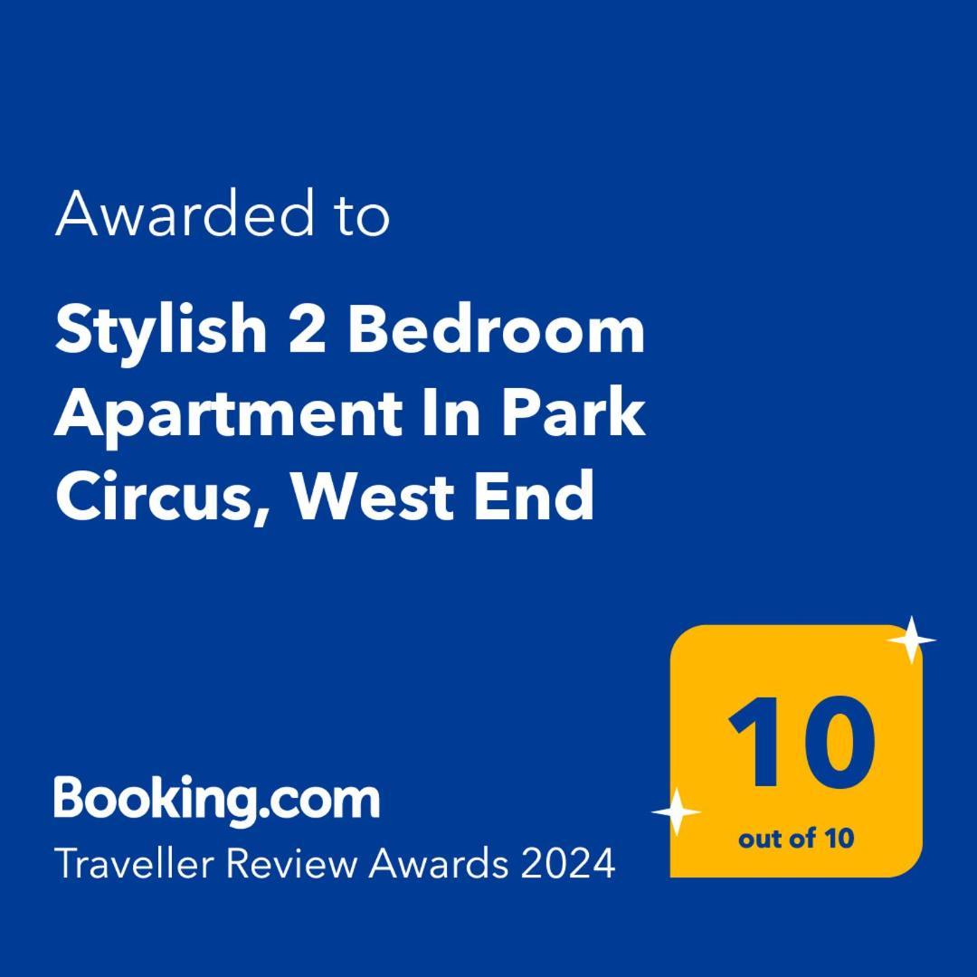 Stylish 2 Bedroom Apartment In Park Circus, West End Glasgow Extérieur photo